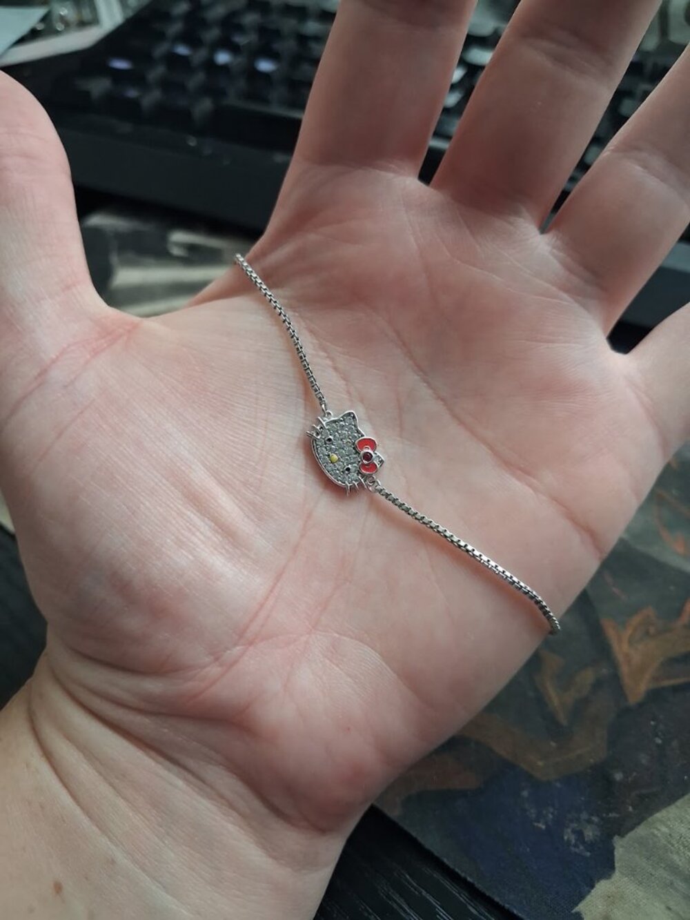 9 inch Hello Kitty bracelet